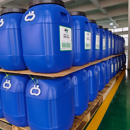 Barniz al agua de alto brillo para estucado de papel